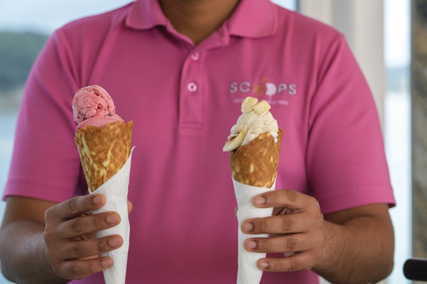 Marella Cruises Marella Explorer 2 Scoops Ice Creams In Hands ©Ben Waller.jpg